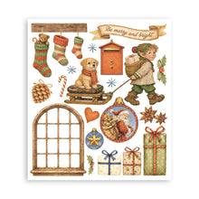 Stamperia - Silent Night - Large Rub On Selection – 20.5 x 23cm – 6 Pages