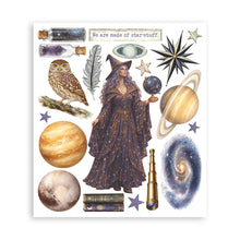 Stamperia Cosmos Large Rub-On Selection – 20.5 × 23cm – 6 Pages