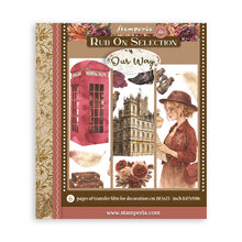 Stamperia Our Way Collection Large Rub On Selection – 20.5 x 23cm – 6 Pages