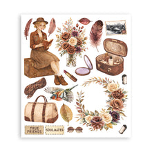 Stamperia Our Way Collection Large Rub On Selection – 20.5 x 23cm – 6 Pages