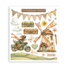 Stamperia Cozy Family Collection Large Rub On Selection – 20.5 x 23cm – 6 Pages