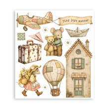 Stamperia Cozy Family Collection Large Rub On Selection – 20.5 x 23cm – 6 Pages