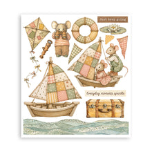 Stamperia Cozy Family Collection Large Rub On Selection – 20.5 x 23cm – 6 Pages