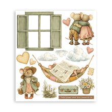 Stamperia Cozy Family Collection Large Rub On Selection – 20.5 x 23cm – 6 Pages