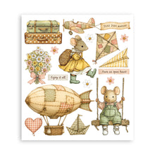 Stamperia Cozy Family Collection Large Rub On Selection – 20.5 x 23cm – 6 Pages