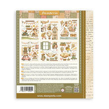 Stamperia Cozy Family Collection Large Rub On Selection – 20.5 x 23cm – 6 Pages