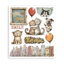 Stamperia Furry Friends 2 Large Rub-On Selection – 20.5 × 23cm – 6 Pages