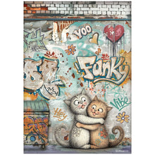 Stamperia Furry Friends 2 A4 Rice Paper – Pack of 6