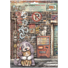 Stamperia Furry Friends 2 A4 Rice Paper – Pack of 6