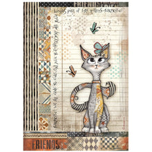 Stamperia - Furry Friends Collection - A4 Rice Paper Pack of 6