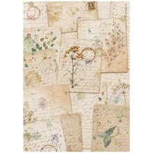 Stamperia Flowers and Poems Collection A4 Rice Paper – Pack of 6