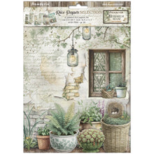 Stamperia - Herbarium Silvae Collection - A4 Rice Paper Pack of 6