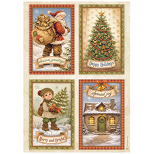 Stamperia - Silent Night - A4 Rice Paper – Pack of 6