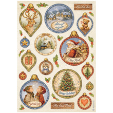 Stamperia - Silent Night - A4 Rice Paper – Pack of 6