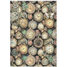 Stamperia - Gardens of Time Collection - A4 Rice Paper Pack of 6