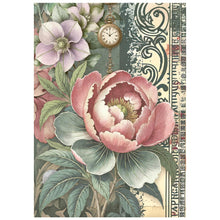 Stamperia - Gardens of Time Collection - A6 Mini Rice Paper Pack of 8