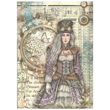 Stamperia - Gardens of Time Collection - A6 Mini Rice Paper Pack of 8