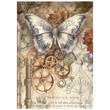Stamperia - Gardens of Time Collection - A6 Mini Rice Paper Pack of 8