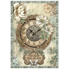 Stamperia - Gardens of Time Collection - A6 Mini Rice Paper Pack of 8