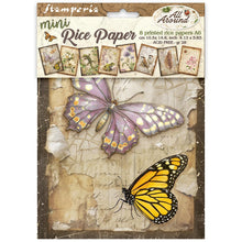 Stamperia - All Around Collection - A6 Mini Rice Paper Pack of 8