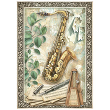 Stamperia Symphony Collection A6 Mini Rice Paper – Pack of 8