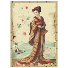 Stamperia Oriental Garden Collection A6 Mini Rice Paper – Pack of 8