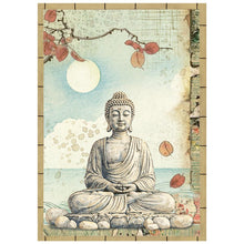 Stamperia Oriental Garden Collection A6 Mini Rice Paper – Pack of 8