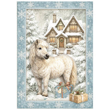 Stamperia - White Christmas - A6 Mini Rice Paper – Pack of 8