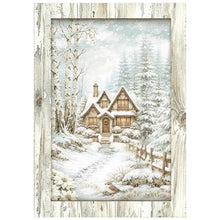 Stamperia - White Christmas - A6 Mini Rice Paper – Pack of 8