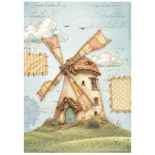 Stamperia Cozy Family Collection A6 Mini Rice Paper – Pack of 8