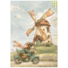 Stamperia Cozy Family Collection A6 Mini Rice Paper – Pack of 8
