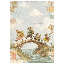 Stamperia Cozy Family Collection A6 Mini Rice Paper – Pack of 8