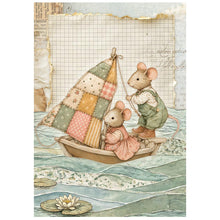 Stamperia Cozy Family Collection A6 Mini Rice Paper – Pack of 8