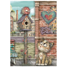 Stamperia Furry Friends 2 A6 Mini Rice Paper – Pack of 8
