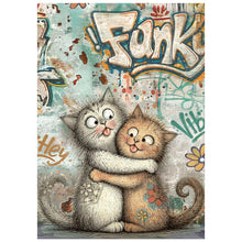 Stamperia Furry Friends 2 A6 Mini Rice Paper – Pack of 8