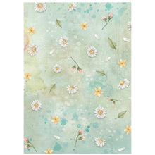 Stamperia - Daisy Art Collection - Backgrounds - A6 Rice Paper Pack of 8
