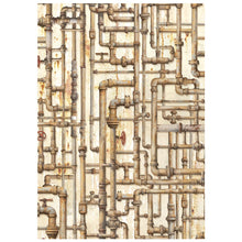 Stamperia - A New Beginning Collection - Backgrounds - A6 Rice Paper Pack of 8