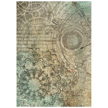 Stamperia - Gardens of Time Collection - Backgrounds - A6 Rice Paper Pack of 8