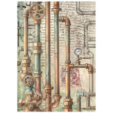 Stamperia - Gardens of Time Collection - Backgrounds - A6 Rice Paper Pack of 8