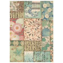 Stamperia Oriental Garden Collection Backgrounds A6 Rice Paper – Pack of 8