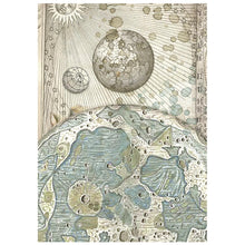 Stamperia Cosmos A6 Background Rice Paper – Pack of 8