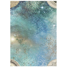 Stamperia Cosmos A6 Background Rice Paper – Pack of 8