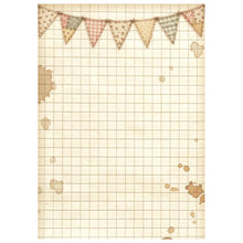 Stamperia Cozy Family Collection Backgrounds A6 Rice Paper – Pack of 8