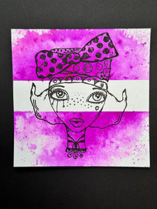 Art Inspirations - Designs by Zinski - Journal Face - A5 - 14 Stamps