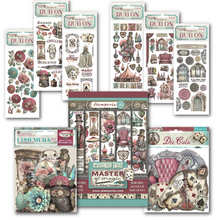 Stamperia - Master of Magic Embellishments Collection Bundle DFLKIT02 - 9 Items