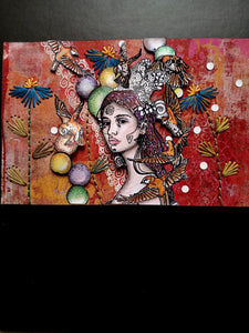 Art Inspirations with Nikolas A5 Stamp Set - Beauty Within