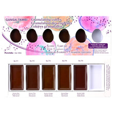Kuretake Gansai Tambi Paints Granulating Colours 1