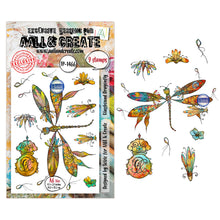 AALL & Create - Glassbound Dragonfly - A6 Stamp Set - TP-1466