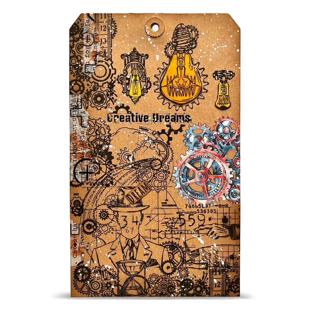 Steampunk Clockwork Core Stamp Set A6 - AALL & Create TP-1459 June 2026 ...
