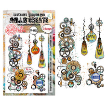 AALL & Create - Gearlight Glow - A6 Stamp Set - TP-1457
